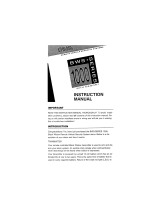 Black Widow Security 1000 User manual
