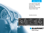 Blaupunkt 2000 DJ User manual