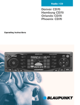 Blaupunkt DENVER CD70 User manual