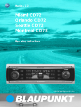Blaupunkt Miami CD72 User manual
