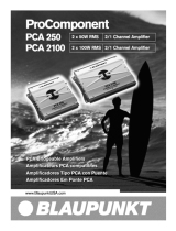 Blaupunkt PCA 2100 User manual