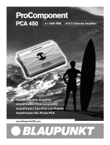 Blaupunkt PCA450 User manual