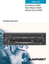 Blaupunkt SAN REMO CD31 User manual