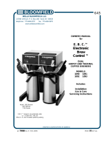 Bloomfield 1091 User manual