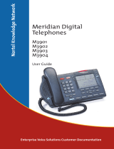 Nortel Meridian M3902 User manual