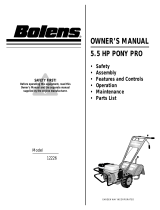 Bolens 12226 User manual