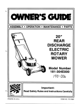 Bolens 181-304E000 User manual