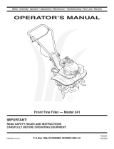 MTD 241 User manual