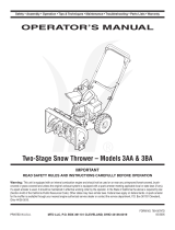 MTD 3AA User manual