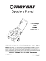 Yard Machines E285 User manual