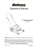 Bolens 544 User manual