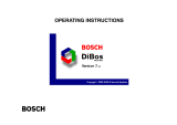 Bosch Appliances 7.x User manual