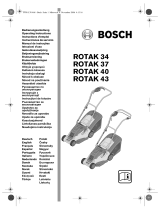 Bosch Appliances ROTAK 34 User manual