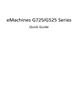 eMachines G525 Series User manual