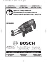 Bosch Power Tools 11250VSRD-RT User manual