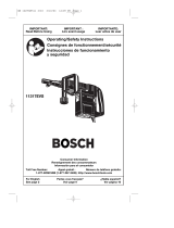 Bosch 11317EVS - Hex Demolition Hammer 3/4 Inch User manual
