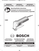 Bosch Power Tools 1500C User manual