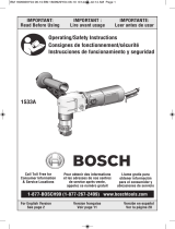 Bosch Power Tools 1533A User manual