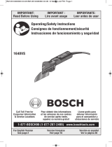 Bosch Power Tools 1640VS User manual
