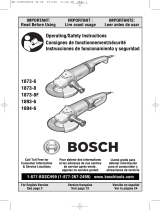 Bosch 1893-6 User manual