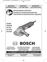 Bosch Power Tools 1811PS User manual