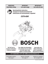 Bosch Power Tools CGT8-65W User manual