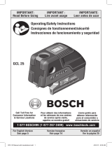 Bosch Power Tools GCL25 User manual