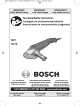Bosch Power Tools 1821 User manual