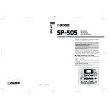 Boss Audio Systems SP-505 User manual