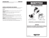 Bostitch 122603REVA 6/01 User manual