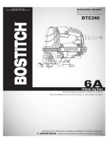 Bostitch BTE340K User manual