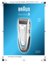 Braun 330, 320, Series 3 User manual