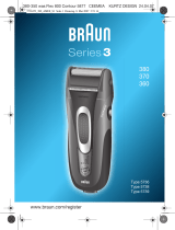 Braun 380, 370, 360, Series 3 User manual