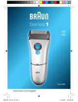 Braun Series 1 140 User manual