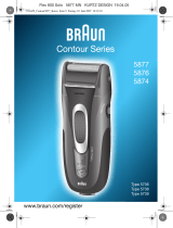 Braun 5877, 5876, 5874, Contour Series User manual