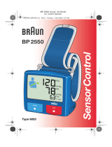Braun 6053 BP2550 SensorControl User manual