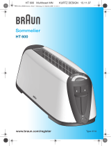 Braun HT 600 User manual