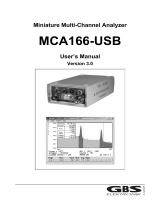 GBS Elektronik MCA166-USB User manual