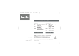 Breville 800GRXL User manual