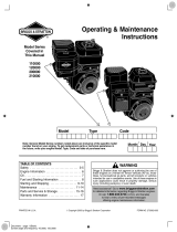 Briggs & Stratton INTEK AND QUANTUM 110000 User manual