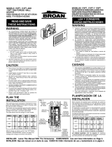 Broan 178FT User manual