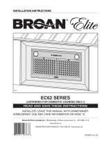 Broan 410 User manual