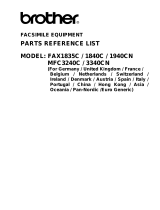 Brother FAX1835C User manual