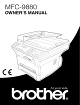 Brother MFC-9880 User manual