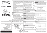 Brother P-Touch 1260 User manual