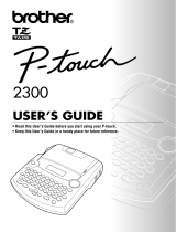 Brother 2300 User manual