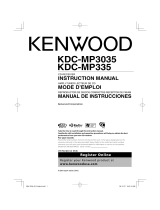 Kenwood KDC-MP335 User manual