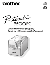 Brother P-Touch 9500pc User manual