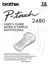 Brother P-Touch 2480 User manual