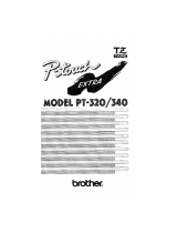 Brother PT-320 User manual